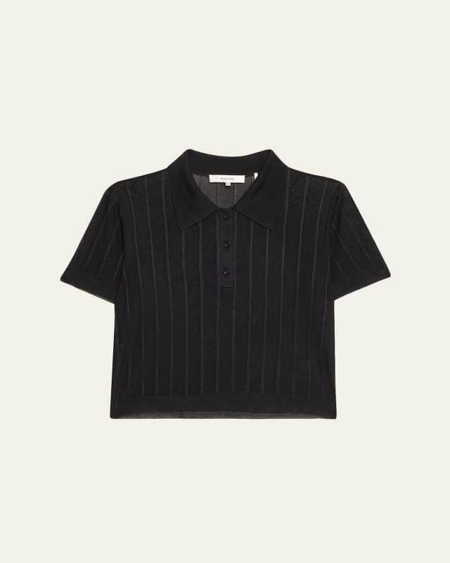 The Ribbed Polo Shirt